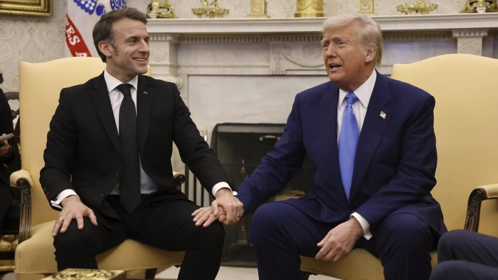 The Macron-Trump Bromance: A Touchy-Feely Diplomatic Drama Unfolds in the Oval Office