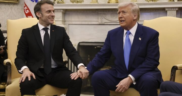 The Macron-Trump Bromance: A Touchy-Feely Diplomatic Drama Unfolds in the Oval Office