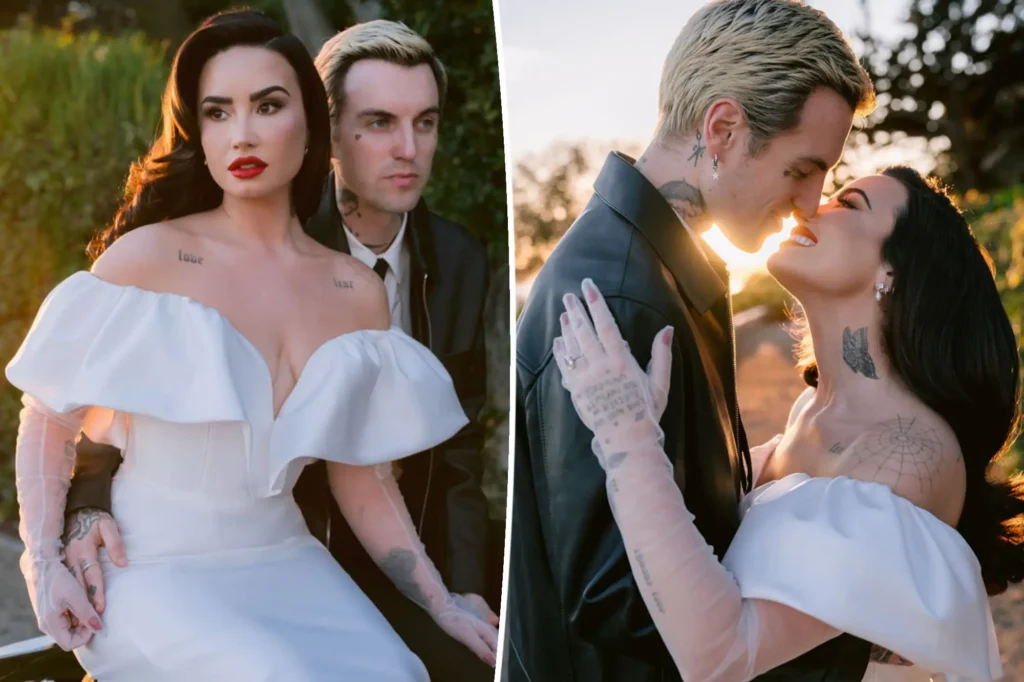 Demi Lovato Marries Boyfriend Jordan ‘Jutes’ Lutes In a secretive intimate ceremony